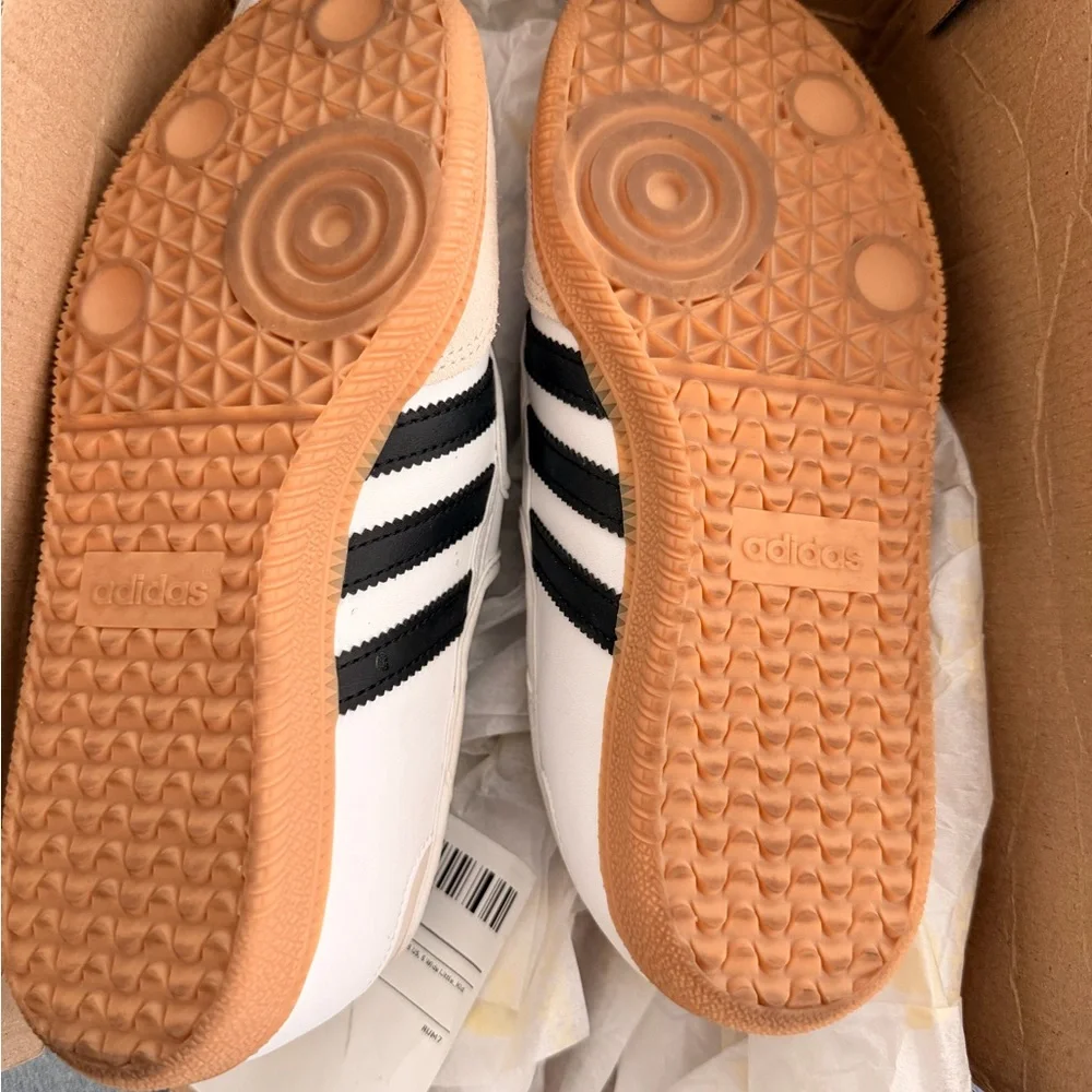 adidas samba mary janes Kids/womens Shoes in White and Black - Picture 3 of 7